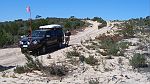 04-Eggs'n gets ready to mount a dune in Wyperfeld